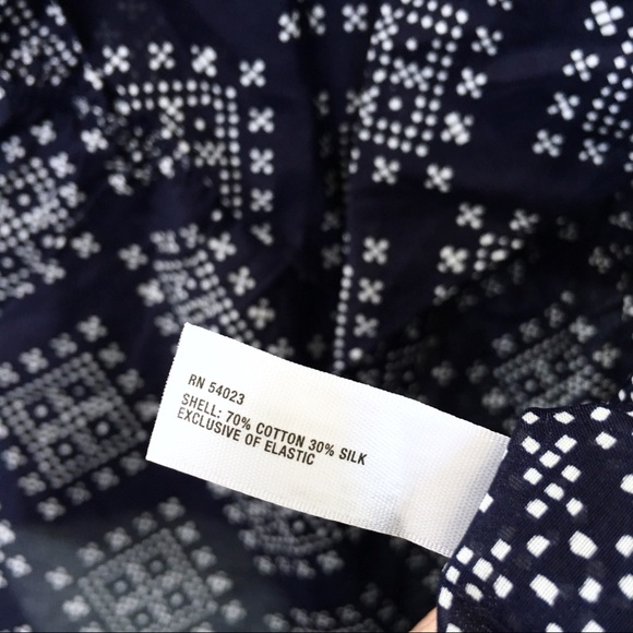 NWT GAP Ruffled Cami in Navy - Size L Tall - Picture 8 of 8